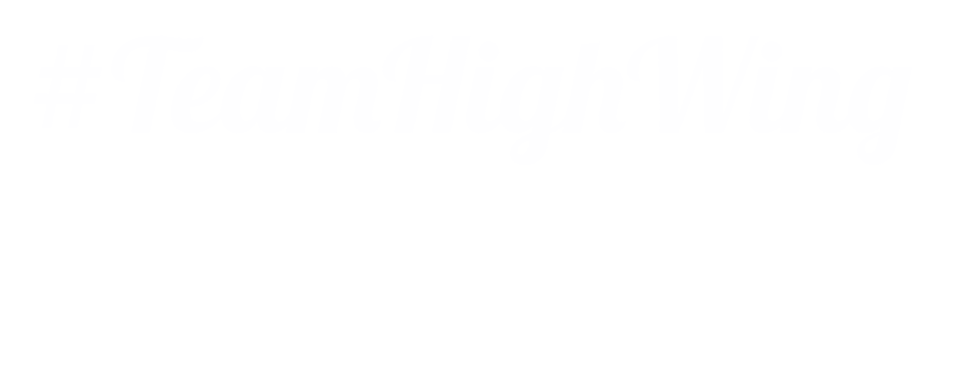 The #TeamHighwing logo